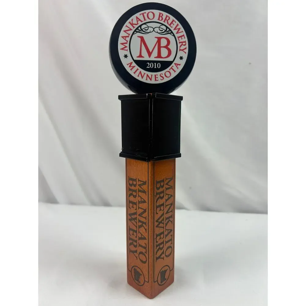 Mankato Brewery Haymaker IPA Beer Tap Handle Minnesota Wood Breweriana 10in